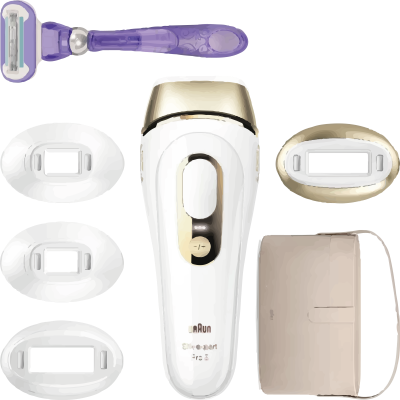 Braun Dispositivo de depilación láser de larga duración IPL para mujeres y  hombres, Silk Expert Pro 5 PL5347, para cuerpo y cara, alternativa segura y